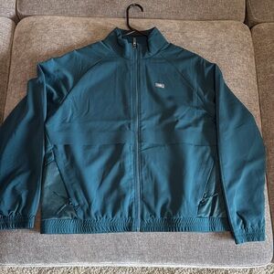 Figs Women's Deep Teal Windbreaker